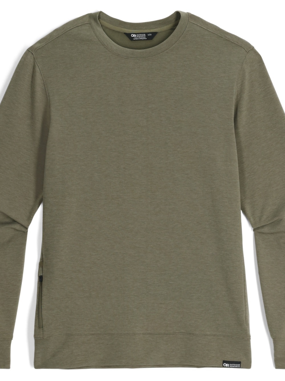 Outdoor Research Aberdeen Long Sleeve Crew Sweater - Olive Green